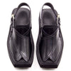 Special Black Genuine Leather Kaptaan Chappal (Pre Order)