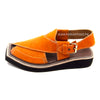 Premium Quality Special Orange Suede Leather Kaptaan Chappal (Pre Order)