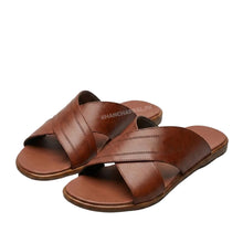 Premium Leather Slippers for Men – Comfortable & Durable Everyday Wear