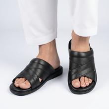 Medicated Premium Leather Slippers for Men
