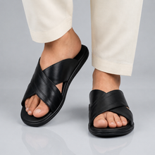 Premium Leather Slippers for Men – Comfortable & Durable Everyday Wear