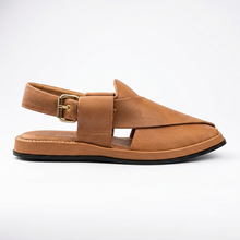 Imported Leather UltraSoft Premium Quality TAN Peshawari Chappal