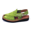 Special Handmade Green Suede (Sabar) Kaptaan Chappal (Pre Order)