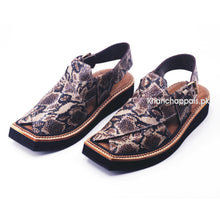 Special Snake Leather Kaptaan Chappal