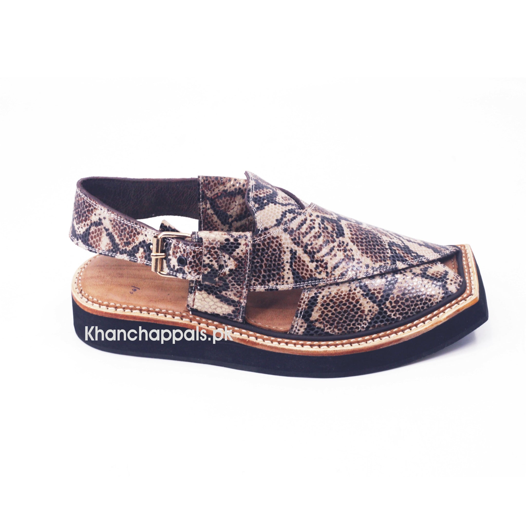 Special Snake Leather Kaptaan Chappal