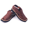 kaptaan chappal brown
