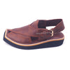 kaptaan chappal brown