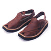 kaptaan chappal brown