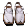 white kaptaan chappal