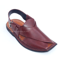 charsadda chappal brown