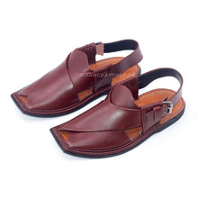 charsadda chappal brown