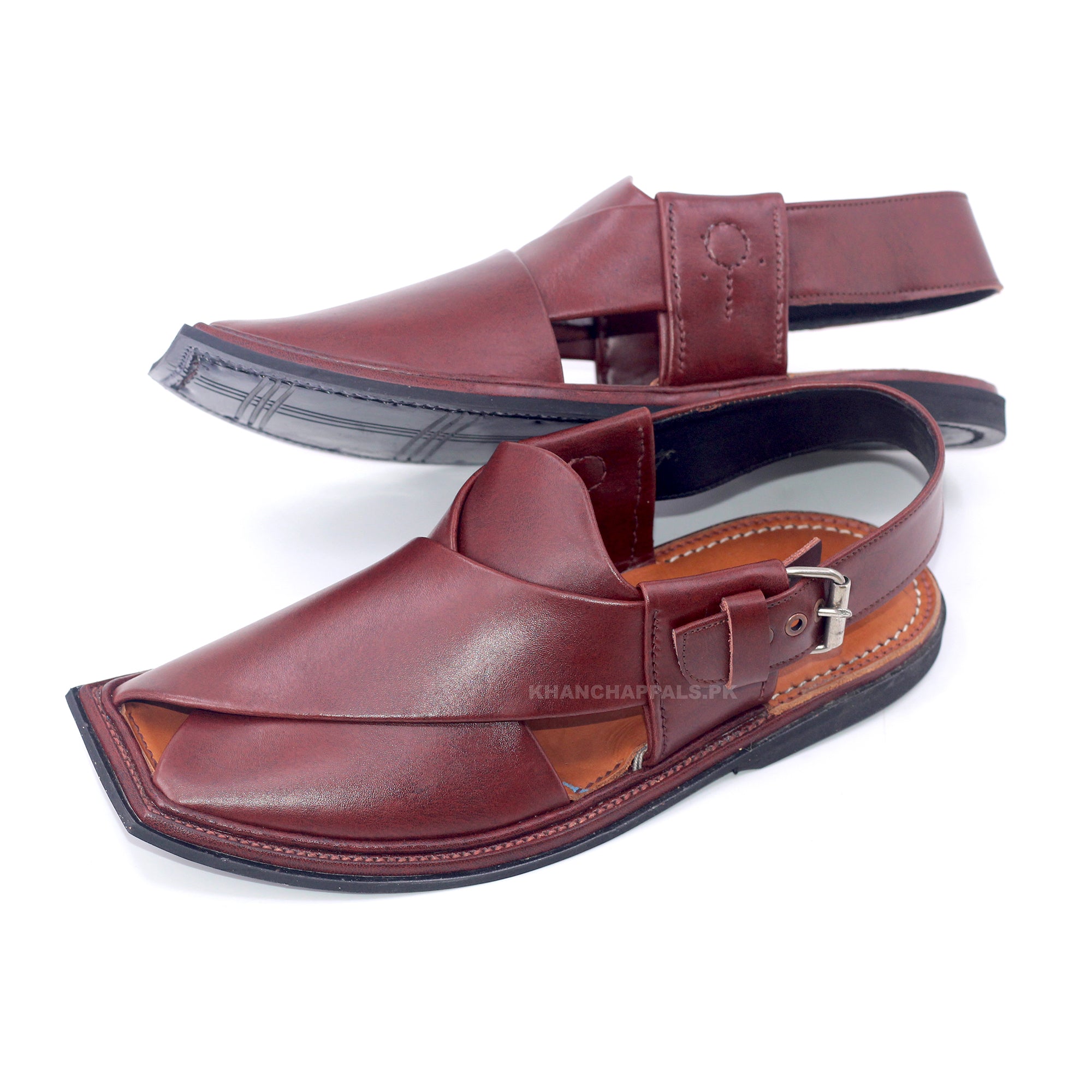 charsadda chappal brown