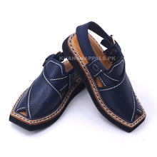 blue kaptaan chappal