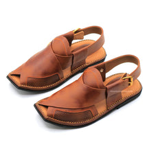 Peshawari Chappal Genuine Leather T-Shape Charsadda Chappal