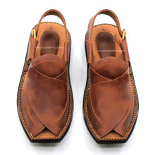 Peshawari Chappal Genuine Leather T-Shape Charsadda Chappal