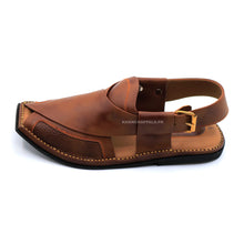 Peshawari Chappal Genuine Leather T-Shape Charsadda Chappal