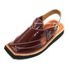 Premium Quality Patent Leather Handmade Kaptaan Chappal (PreOrder)